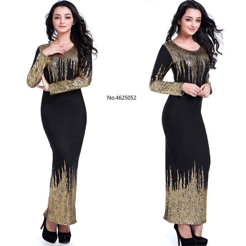 Bangladesch Dubai Abaya Kimono Für Frauen Muslimischen Burka Arabisch Engen Schwarzen Kleid Herbst Langarm Kleid Islamische Kleidung