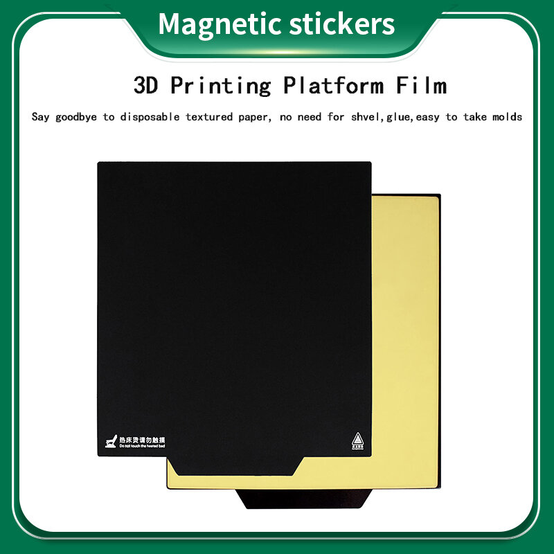 3D Printer Onderdelen Magnetische Print Bed Tape 150/200/220/235/310Mm Bouwen Oppervlak Flex plaat Voor Creality Ender 3/5 3D Printer Deel