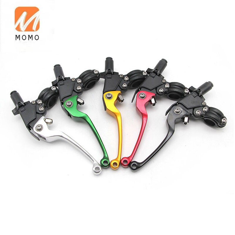 Motorcycle Dirt Bike Motocross Parts Accessories  Folding Brake Clutch Lever With Front Pump
