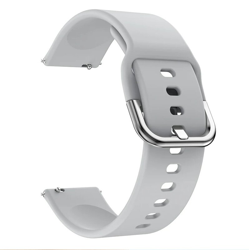 Ремешок для часов силиконовый для Samsung Galaxy watch 3 45 мм 41 мм 42 мм 46 мм ремешок Спортивные умные браслеты браслет 20 мм 22 мм ремешок для часов