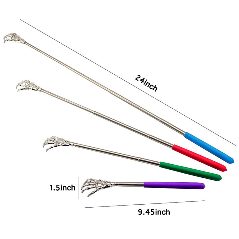 Back Scratcher Telescopic Scratching Back scratcher Massager Kit Back Scraper Extendable Telescoping Itch Health Products Hackle