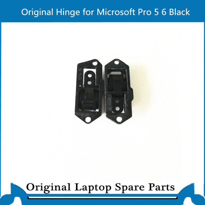 Bisagra de pie de apoyo LCD Original para Surface Pro 5 6, bisagra izquierda y derecha, Conector de bisagra negra, funciona bien