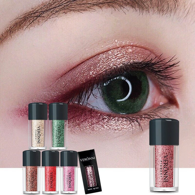 Hot Sale Brand Charming Eyeshadow Dual Color Makeup Palette Perfect Women Glitter Eye Shadow Shade Palette Cosmetic Tools