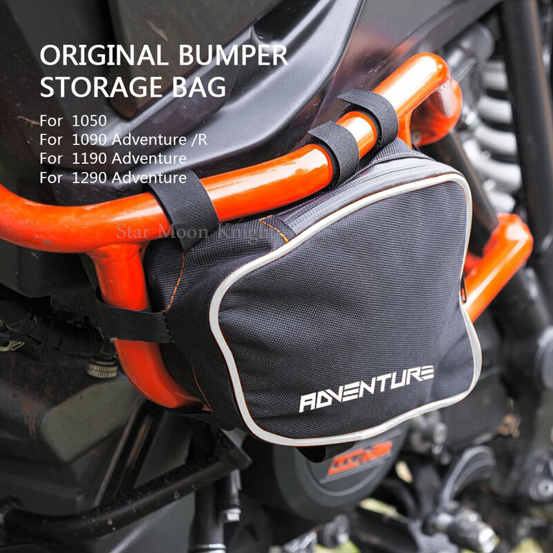 Bumper Frame Crash Bars Bags Repair Tool Placement Waterproof Bag Package Toolbox For 1050 1090 1190 1290 ADV Adventure R