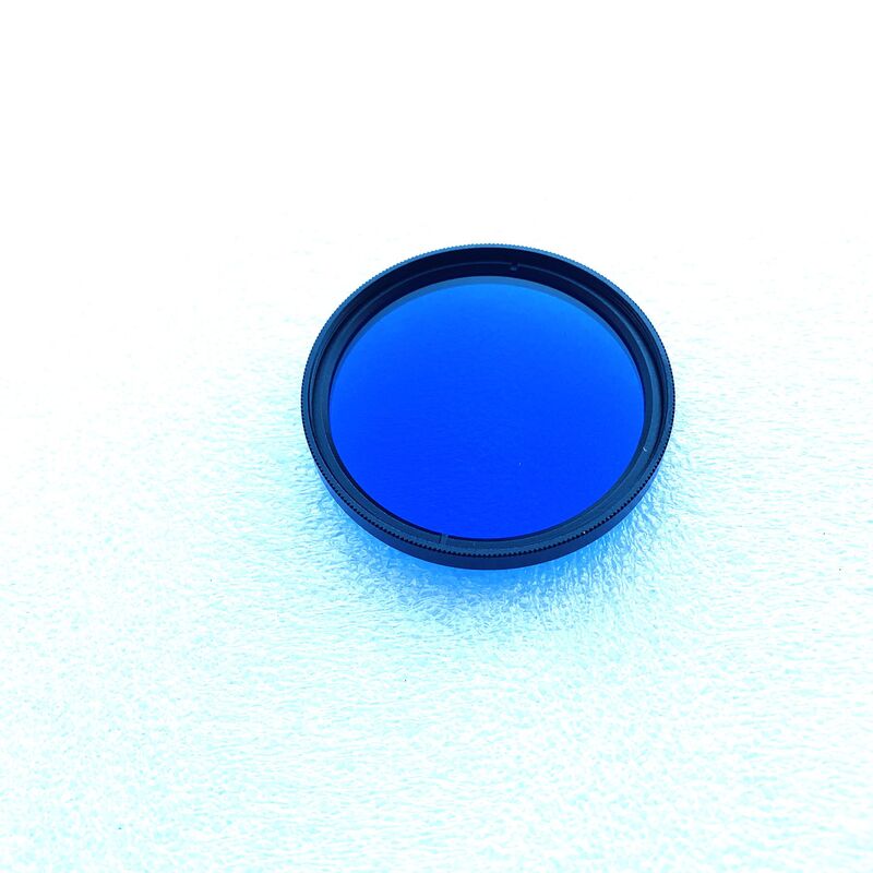 에어로크롬 효과 다양한 크기 52mm 프레임 블루 컬러 필터 유리 유형 QB2 IR 사진, 카메라 니콘 D500