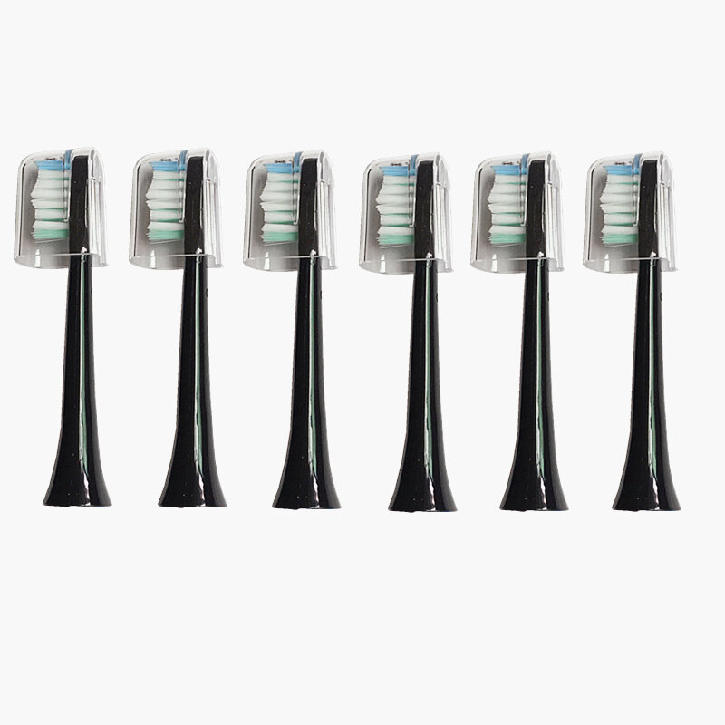 2 pces substituição elétrica escovas de dentes cabeça para sarmocare s100/s200 ultra sonic apto digoo DG-YS11