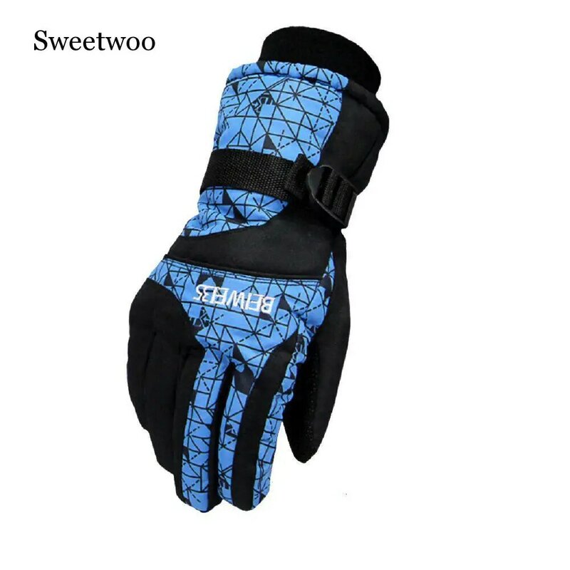 SWEETWOO 2019 New Winter Warm Gloves uomo guanti da sci donna guanti da Snowboard motoslitta moto equitazione guanti invernali antivento