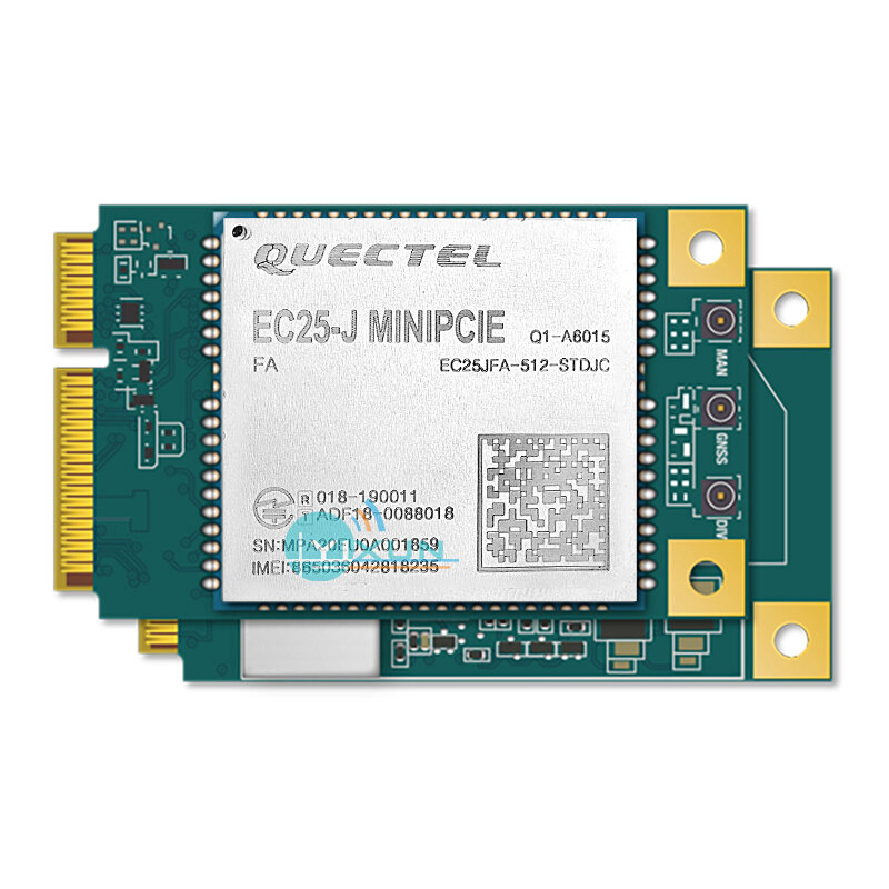 Modulo Quectel EC25-J EC25JFA-512-STDJC Mini Pcie LTE CAT4 4G con ricevitore GNSS per Japan Band B1/B3/B8/B18/B19/B26/B41
