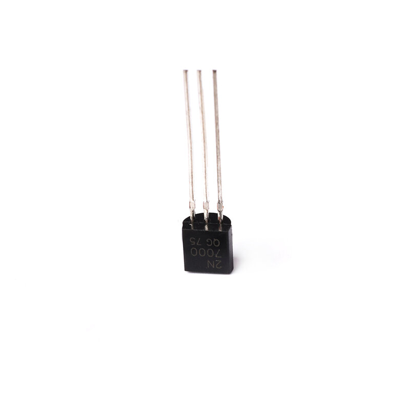 Transistor MOSFET de señal pequeña 2N7000 N7000 TO92, 60 voltios, Canal N, 0,3a, 60 V a-92, nuevo Chipset Original de buena calidad, 20 unidades por lote