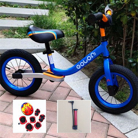 Bicicleta de equilibrio alemana para niños, scooter inteligente para niños de 2-3-6 años, Sin pedal