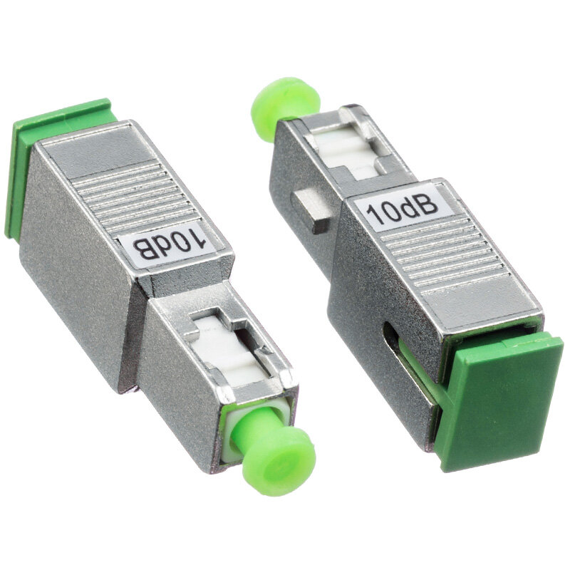 5 개/대 SC APC 광섬유 감쇠기 여성 5DB 10 DB SC APC 광섬유 감쇠기 플랜지 빛 감쇠
