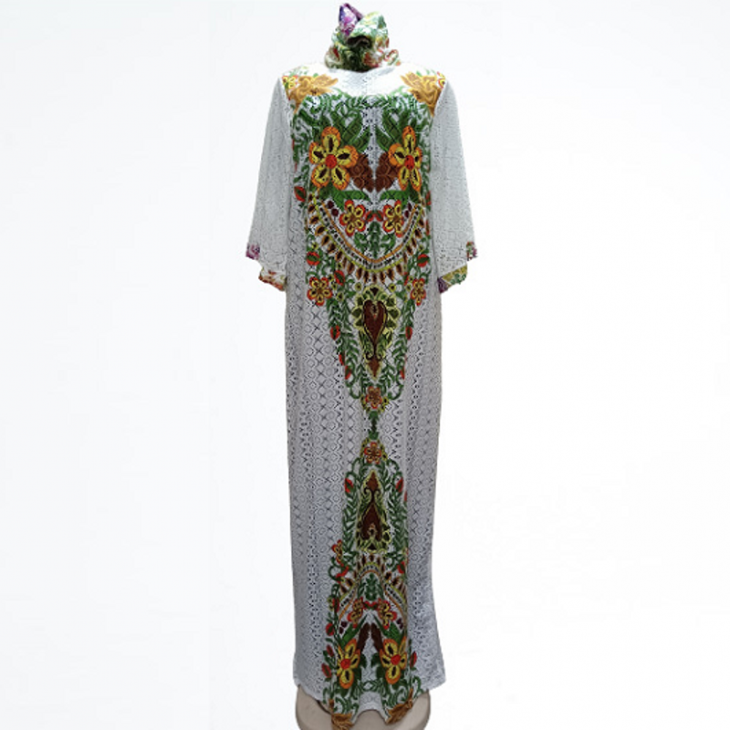 Африканские платья для женщин, новинка 2022, летнее Женское Платье макси с цветами, Женская традиционная африканская одежда, сказочные мечты