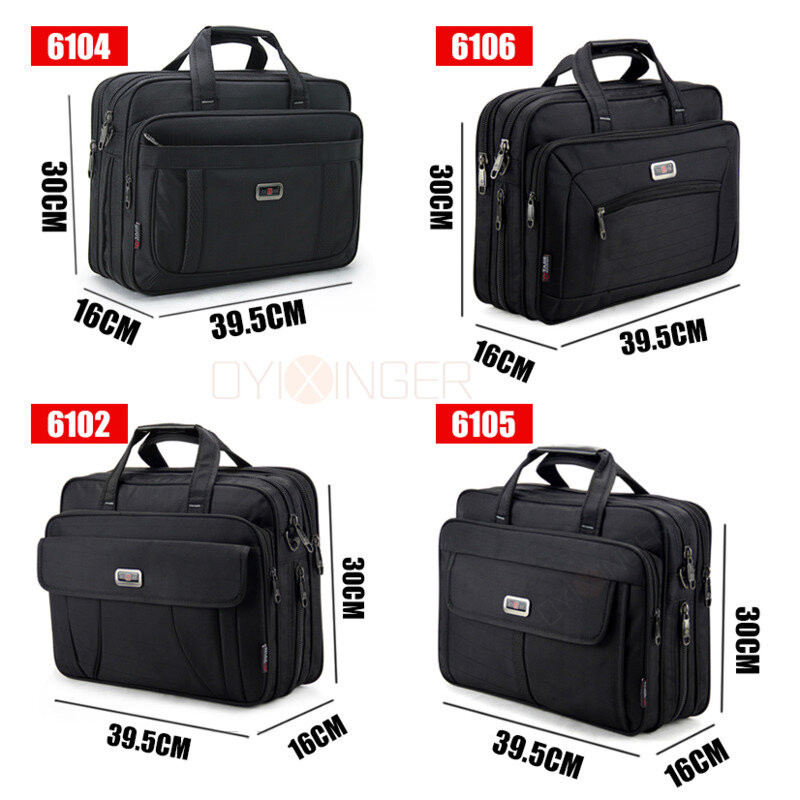 Мужские сумки для ноутбука, Большая вместительная сумка на одно плечо, Модный деловой мужской портфель, бренд 15 "для HP DELL Lenovo Apple Acer Asus