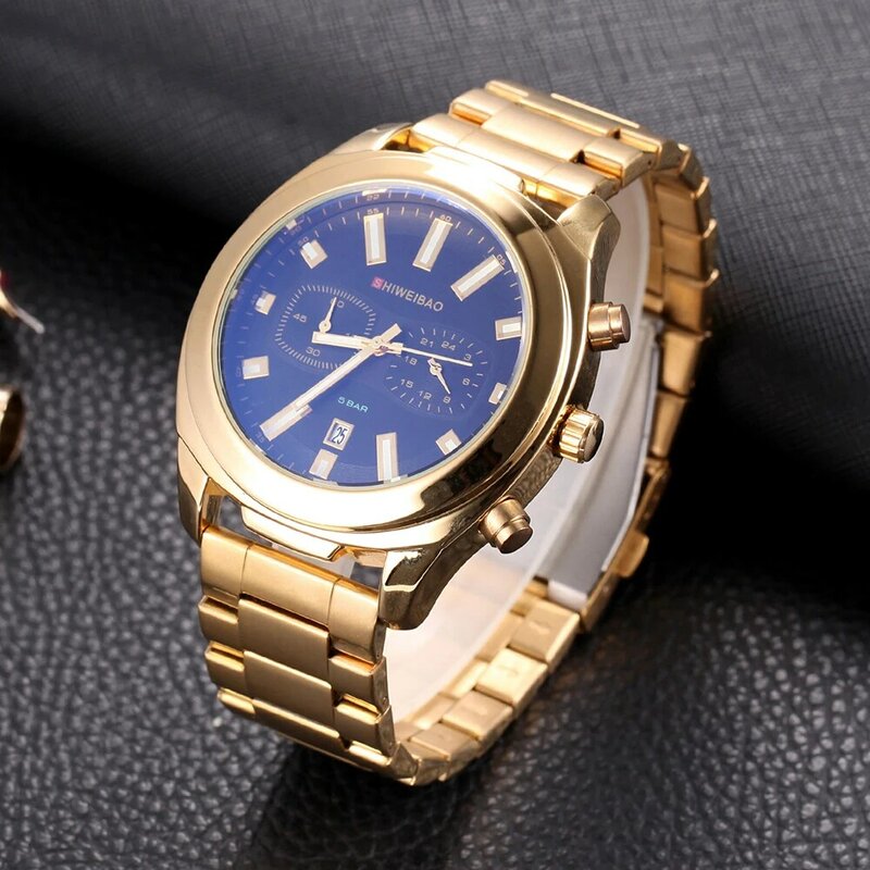 D6813Z-Reloj de pulsera de cuarzo para hombre, cronógrafo militar, deportivo, de marca de lujo, resistente al agua, xfcs