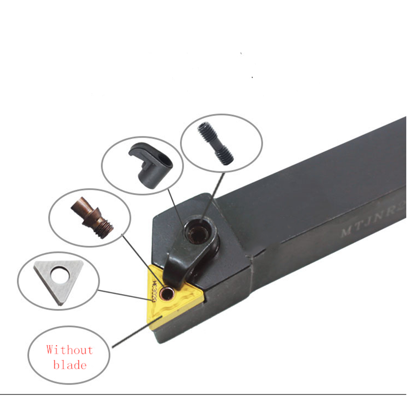 External Cylindrical Turning Tool Cutting Bar MTJNR/L1616K16 Lathe Cutter Wholesale Carbide inserts CNC Holder Tool MTJNL2020K16