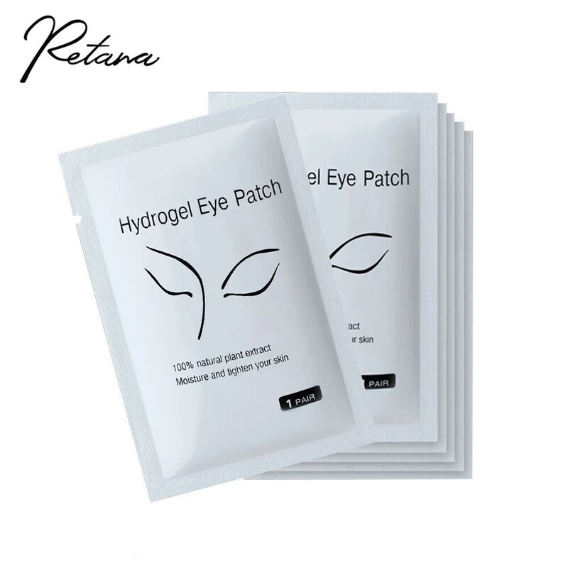 20/50/100 Pairs Eye Pad Eyelash Pad Gel Patch Patch Grafted Under The Eyelashes For False Eyelash Extension Paper Sticker Makeup