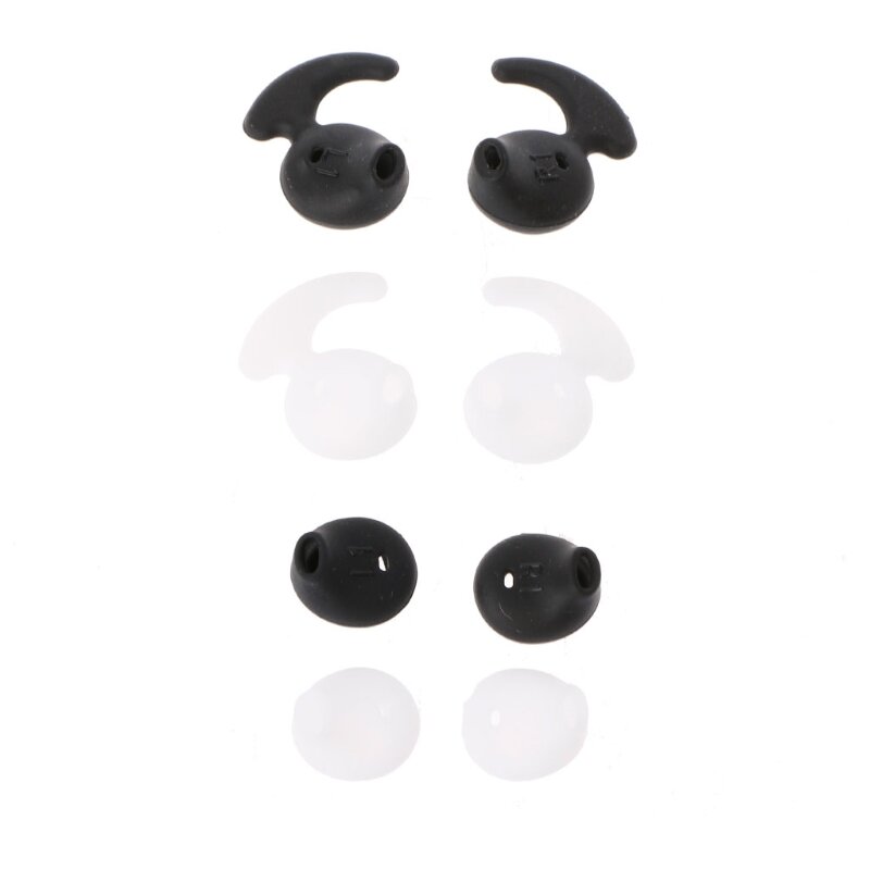 4 Pairs Silicone Eartip Earbud For Samsung S6/S7 Level U EO-BG920 Bluetooth Earphone