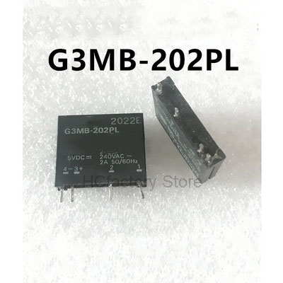 새로운 원래 솔리드 스테이트 릴레이 G3MB-202PL DC-AC PCB SSR 12V DC 240V AC 2A 도매 원 스톱 분배 목록