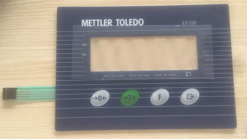 Nuova tastiera a membrana Touch di ricambio per indicatore di pesatura METTLER TOLEDO XK3124 EX100