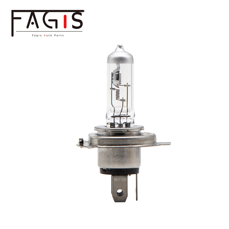 Fagis-Ampoules halogènes automatiques pour voiture, lampes frontales pour camion, lumière claire pour sauna, H4, HB2, 9003, 24V, 75 W, 70W, P43T, 2 pièces