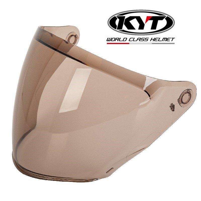 Kyt nfjオープンフェイスヘルメットシールド3色使用可能なユニバーサルヘルメットガラスkytためnfjヘルメット