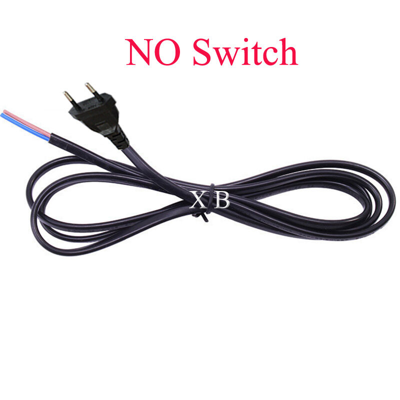 Cable de interruptor regulable, modulador de luz, controlador de atenuación de línea de lámpara, Cable de alimentación de lámpara de mesa, CA de 110V y 1,8 V, color blanco y negro, 220 M