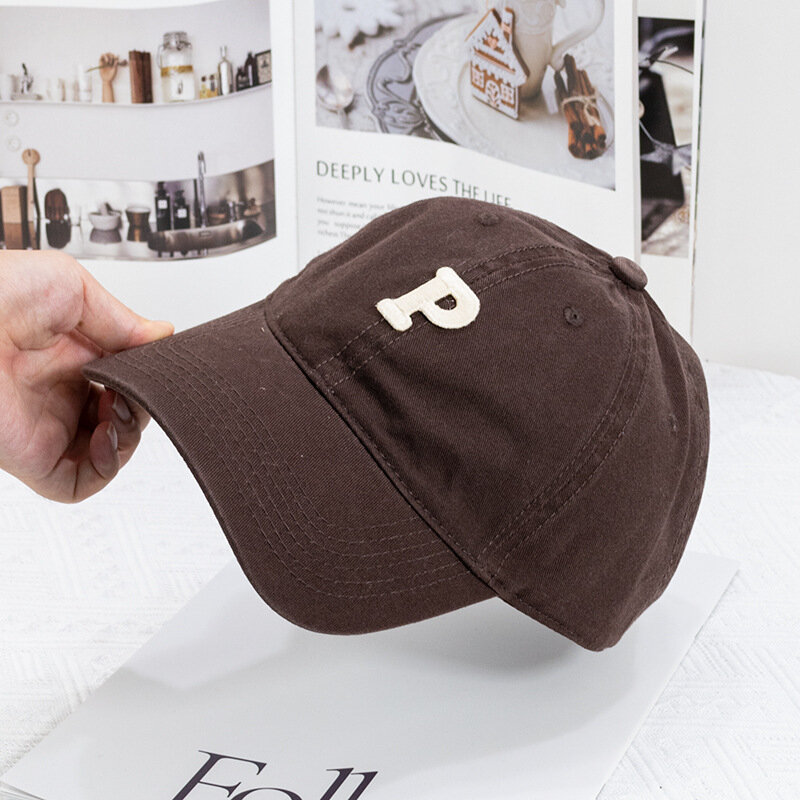 Ins trend bawełniana czapka baseballowa dla dorosłych list haftowana czapka typu Trucker jakość mężczyźni kobiety bawełna tata kapelusz Snapbacks gorras