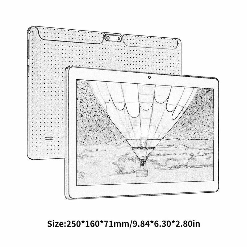 10.1 인치 태블릿 3G 컴퓨터 Ips Hd 화면 무선 와이파이 메모리 1 + 16 기가 바이트 GPS 안드로이드 시스템 Gps 안드로이드 태블릿 미국 플러그