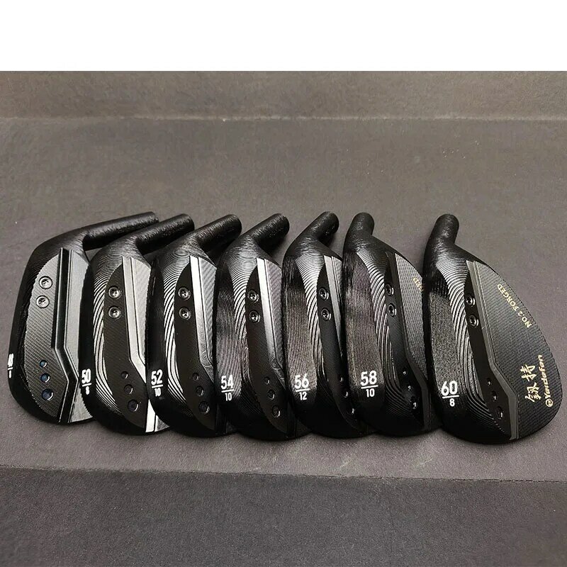 Yedepen-palos de golf de cuña, cabeza de 48, 50, 52, 54, 56, 58, 60, color negro