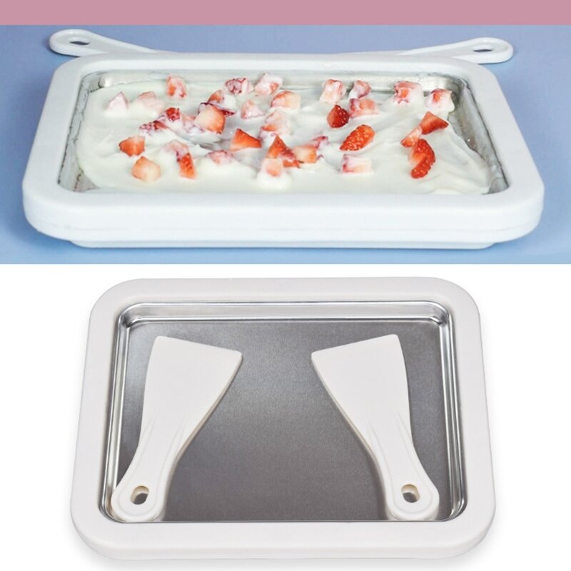 M2EE Instant Eismaschine W/ 2 Eis Spaten Eis Maschine für Home Handgemachte Eis Joghurt sorbet