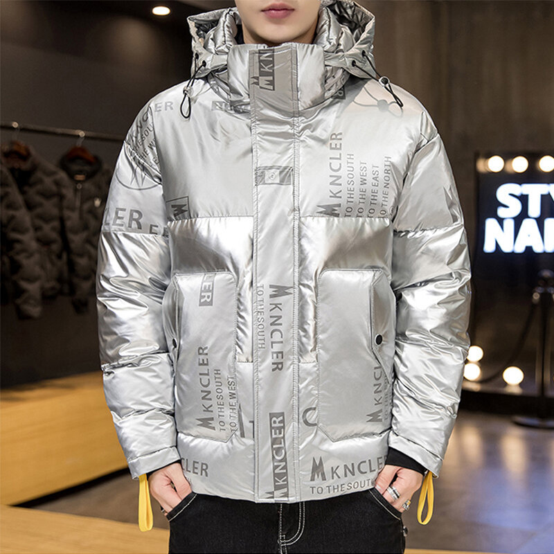 2022 nova venda de inverno para baixo-jaqueta-homem com capuz ultra leve pato branco para baixo jaqueta impermeável para homens juventude streetwear casacos quentes