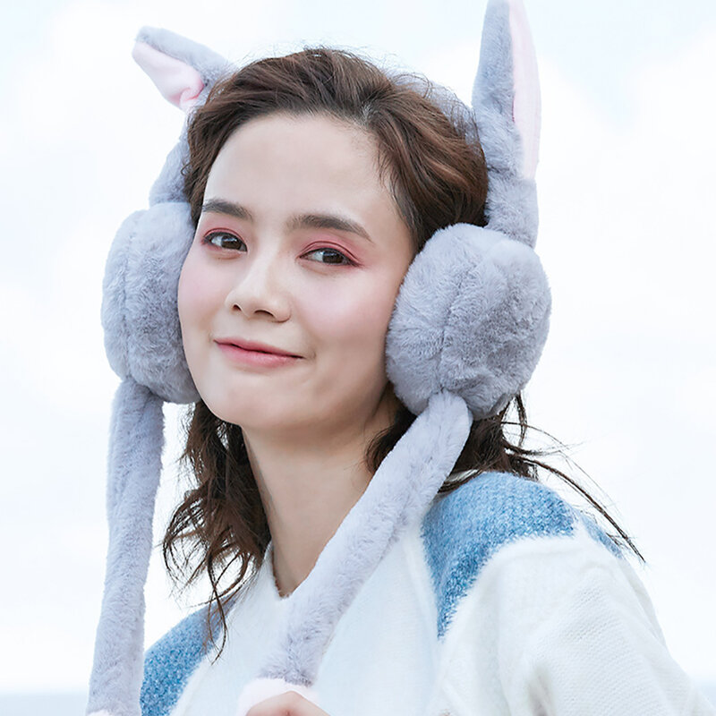 Keep Warm Imitation Rabbit Winter Portable Earmuff Indoor Travel Ear Protector Comfortable Gifts Breatheable Accessories Workout