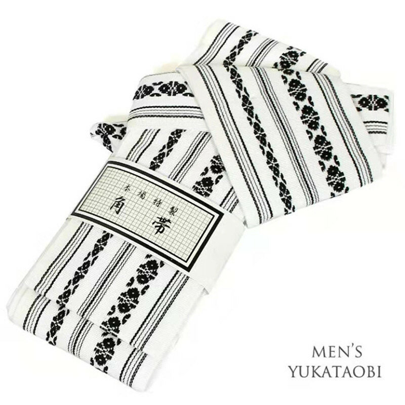 แบบดั้งเดิมญี่ปุ่น Kaku Obi Harajuku Kimono Yukata เข็มขัดอุปกรณ์เสริม Mens Vintage เอว Judo Wrap เอววงดนตรีเครื่องแต่งกาย