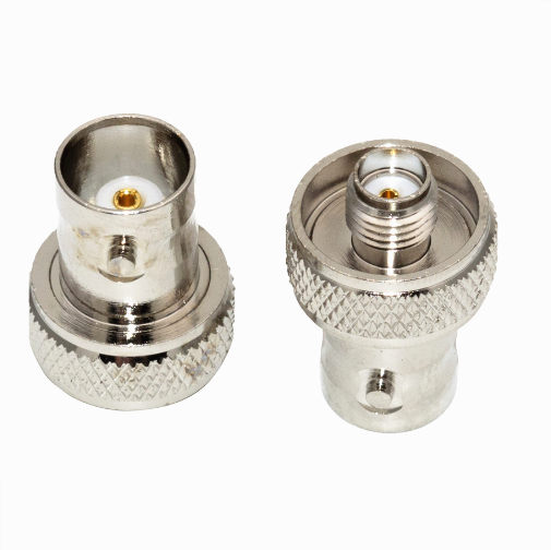 2pcs SMA Female To BNC Female RF Coaxial Adapter Connector