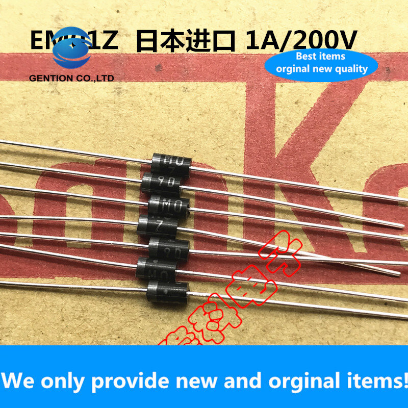 20 шт. 100% Новый оригинальный выпрямительный диод EM01Z 1A 200 в Япония импортировал оригинальный чип компьютерной платы EMO1Z DO-41