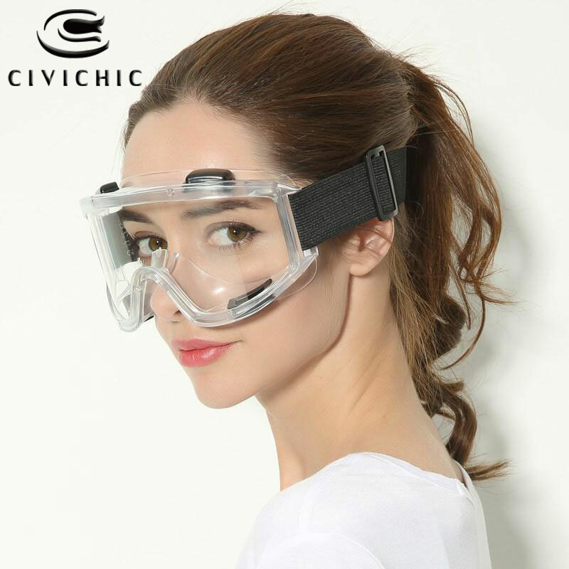 Occhiali Chic uomo occhiali occhiali antivento donna Anti nebbia polvere protezione degli occhi lampeggiatori occhiali antivirus ingranaggi protettivi GG311