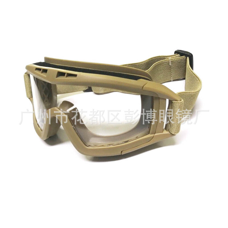 Slingshot Menembak Kacamata Pelindung Tebal Lensa Tahan Benturan Kacamata Taktis Kacamata Pelindung Fire Protection