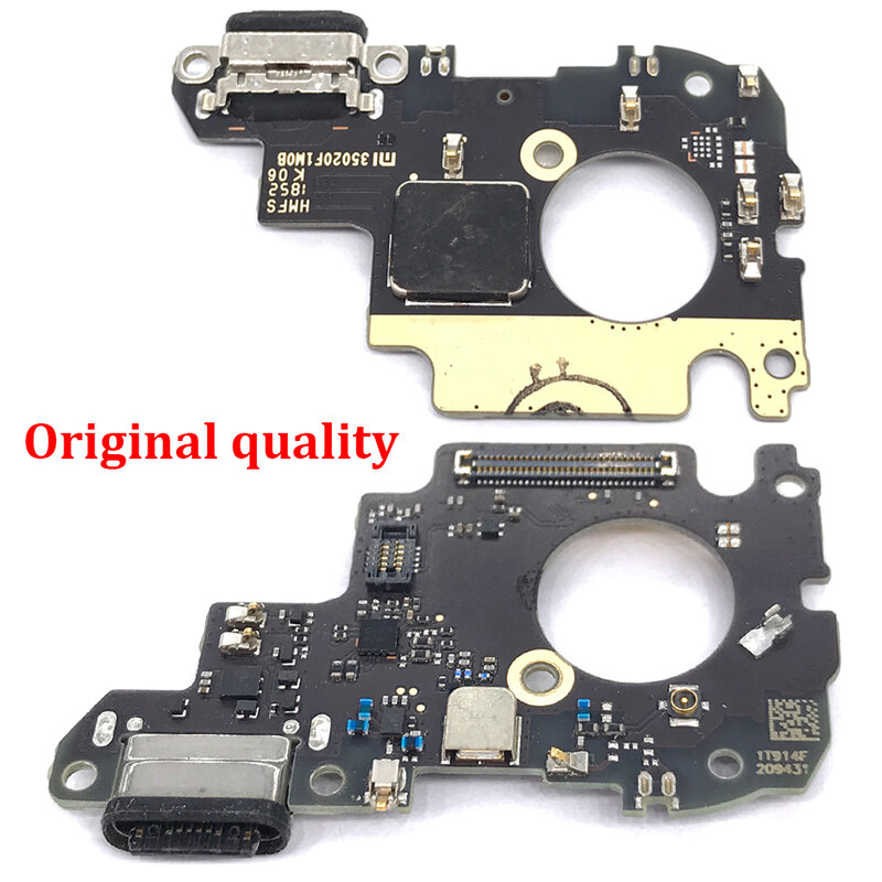 100% Original Für Xiaomi Mi 9 Mi9 Dock Connector USB Ladegerät Lade-Port Flex Cable Board Mit Mikrofon Ersatz