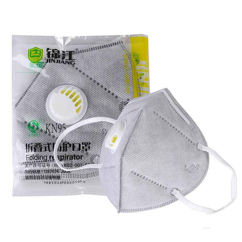 KN95 Mask Face Mask Dustproof Windproof Respirator Valve PM 2.5 Mask 95% Filtration Cotton Mouth Masks and Disposable mask 