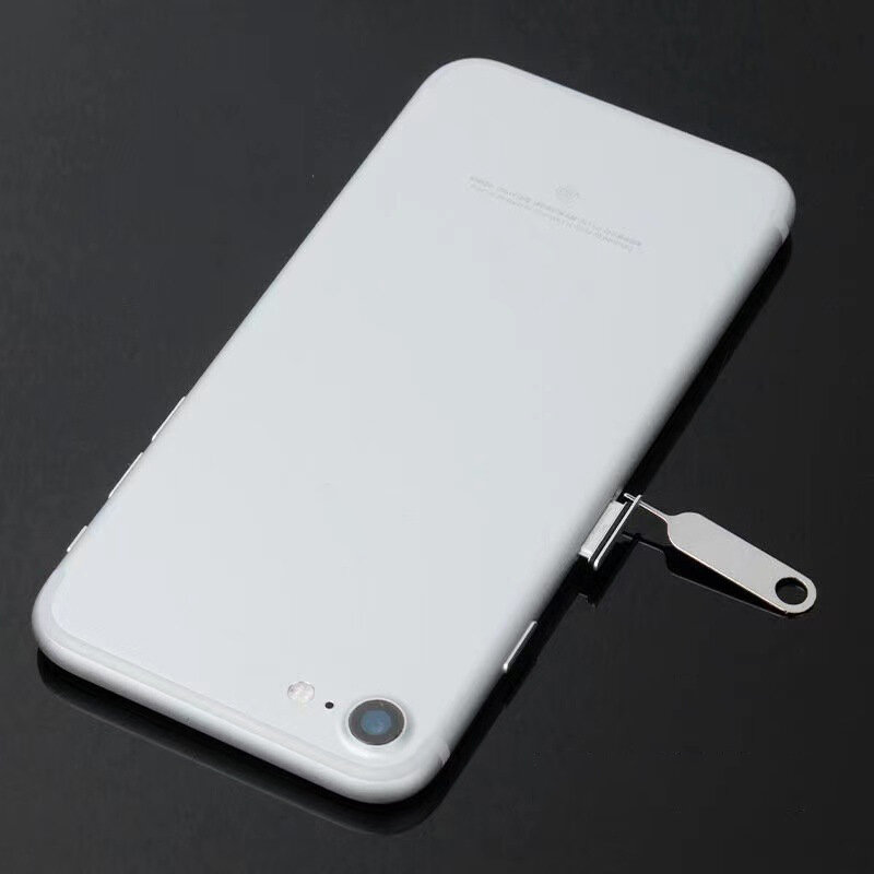 10PCS universale in acciaio inox Sim Card vassoio Pin strumento chiave espulsione rimozione ago apri espulsore per Smartphone cellulare