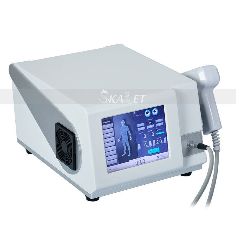 High Quality 8 Bar Shockwave Pneumatic Therapy To Treat Plantar Fasciitis ED Treatment Shock Wave Machine
