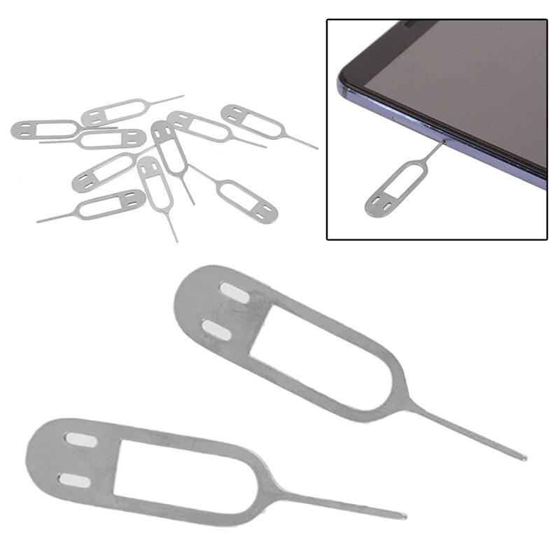 3/5/10Pcs Universal Sim Card Tray Pin Ejecting Removal Needle Opener Ejector For Mobile Phone