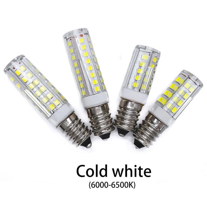 Ampoule E14 – lampe en céramique, remplacement halogène pour lustre en cristal, réfrigérateur, 5W 7W 9W 220V 2835 SMD, 30w 40w 50w