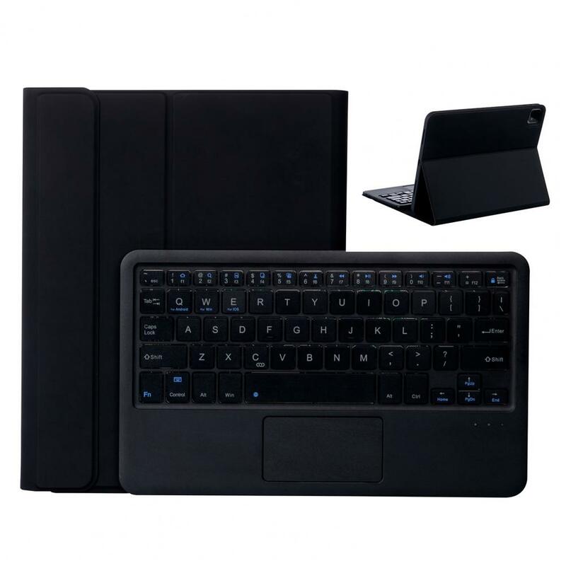 Tastiera per Tablet compatibile con Bluetooth per iPad 11 pollici 2021 custodia per tastiera per Tablet custodia per tastiera con tastiera Touchpad teclado inalambrico