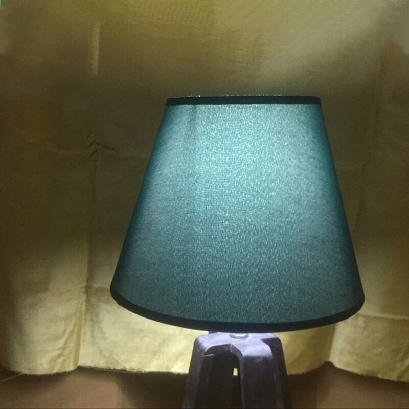 6 цветов тканевая лампа теней арт-деко однотонный абажур современный светильник абажур для настенной лампы Настольная лампа Модный популяр...
