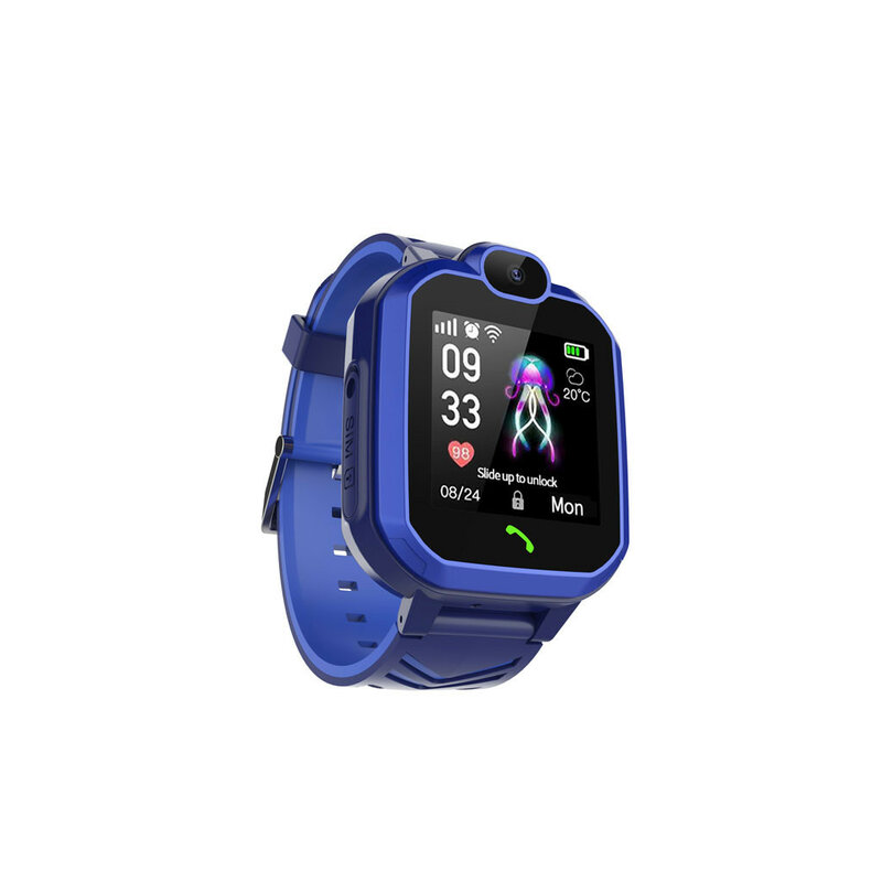 Smartwatch Digital Infantil com GPS, Smartwatch para Crianças, Cartão Sim, Câmera, Câmera, Bluetooth, Crianças, Relojes Ds69