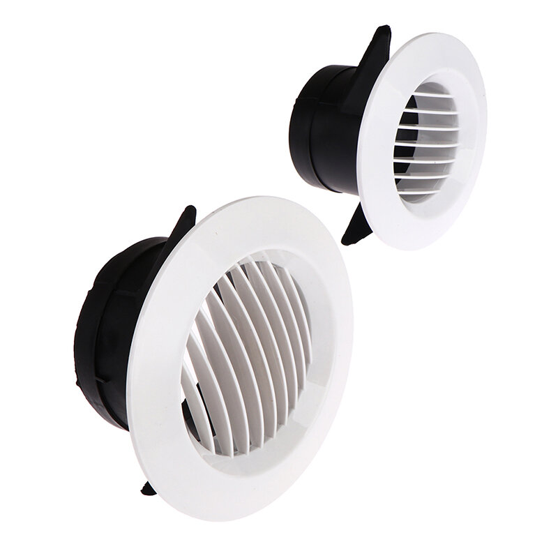 1 шт. регулируемая крышка для вентиляции, круглая потолочная сетка с отверстием для вентиляции, эргономичная кухонная система для вентиляции в ванной