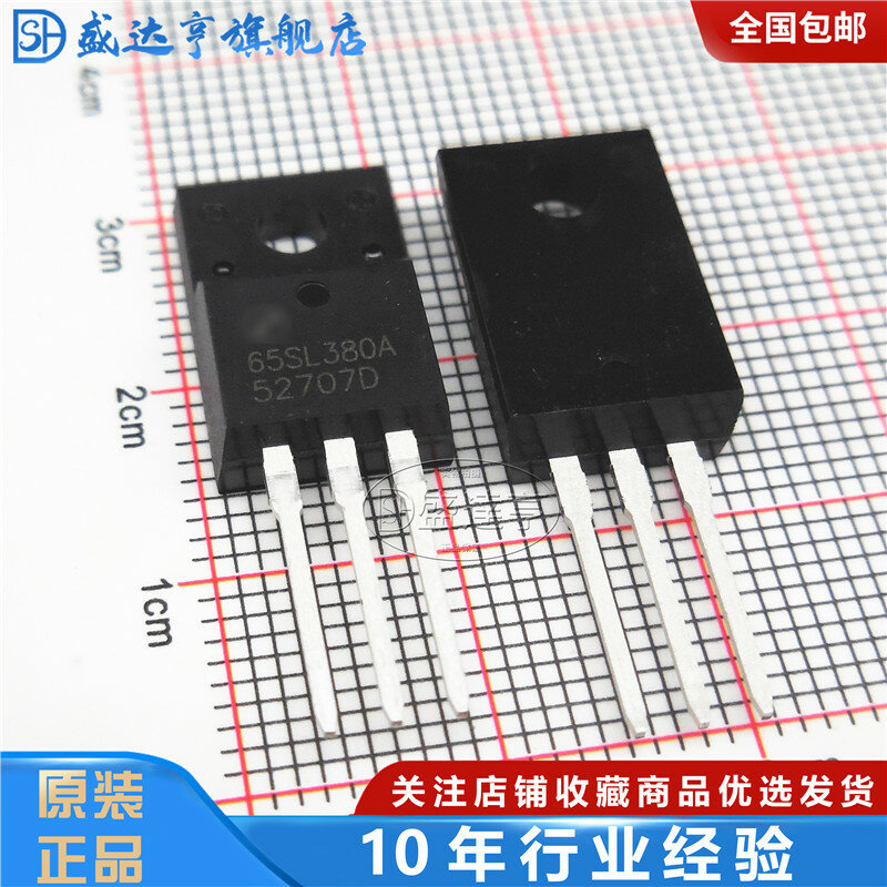 Transistor DIP MOSFET, AP65SL380A, 65SL380A, TO220, neuf, original, en stock, lot de 10 pièces
