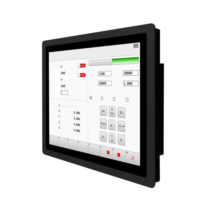 Monitor LCD sin pantalla táctil, marco abierto, 10, 12, 14, 15 y 17 pulgadas