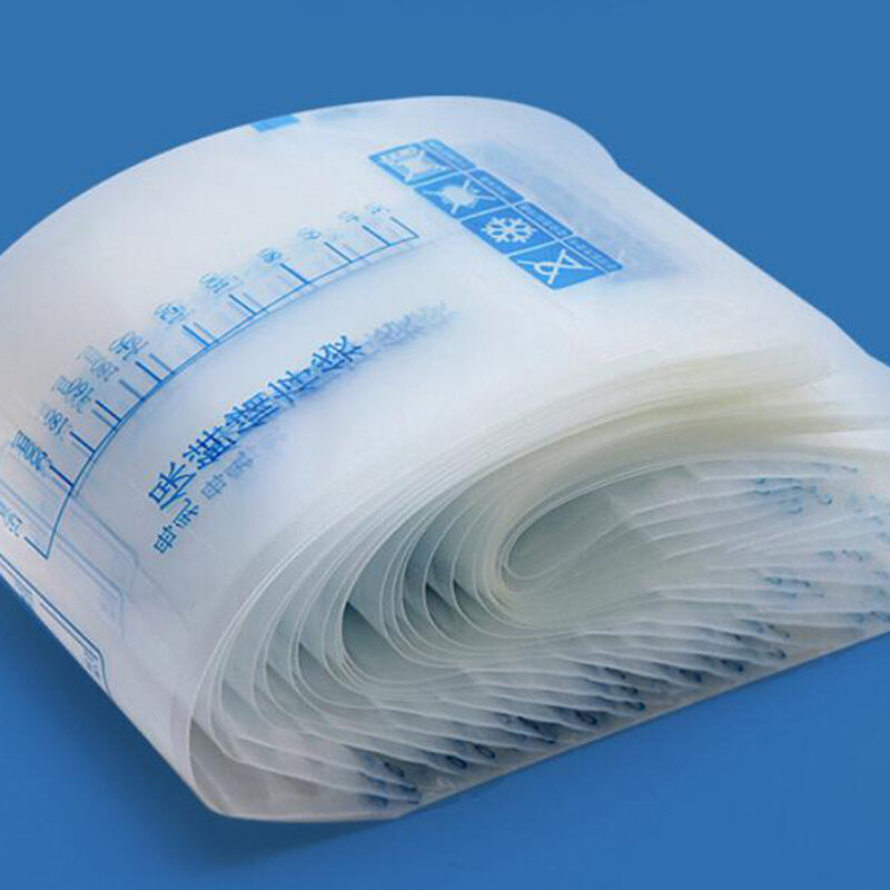 30 قطعة 250 مللي حليب الثدي تخزين الحاويات أكياس فريزر الحليب الأم الأم الطفل الغذاء مخزن BPA الحرة آمنة تغذية الحفاظ أكياس